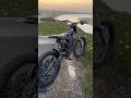 Holy sunset 😻 #surron #automobile #beach #sunset #socal #ebike #talaria #eridepro