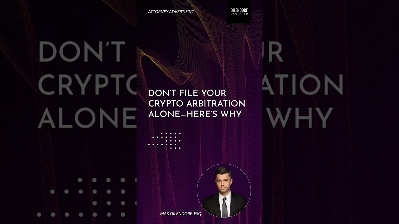 Before You File a Crypto Arbitration — Watch This First - YouTube