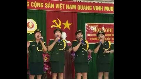 Tiến Hát trên Đường Quê Hương /Tốp Nữ CCB kp1 long bình BHĐN