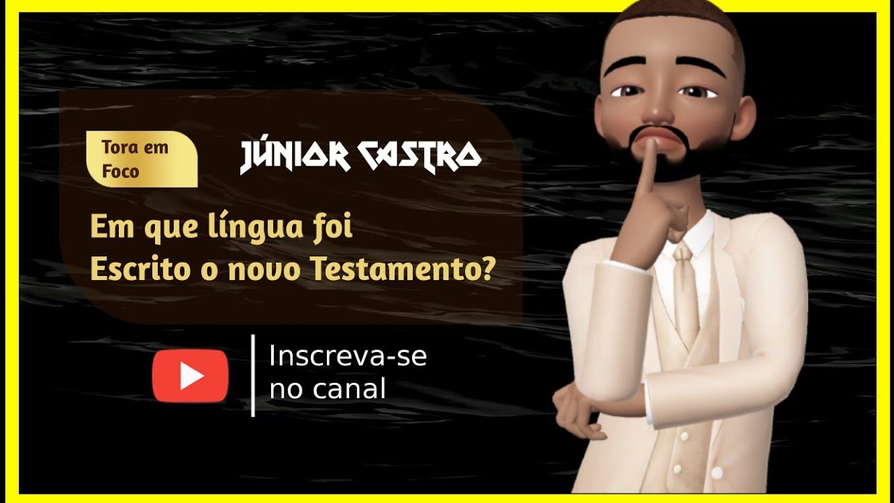 ARAMAICO ou GREGO em que LÍNGUA foi escrito o NOVO TESTAMENTO? YouTube ARAMAICO ou GREGO em que LÍNGUA foi escrito o NOVO TESTAMENTO? YouTube
