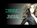 Contre nature  celine dion franais paroles  traduccin espaol