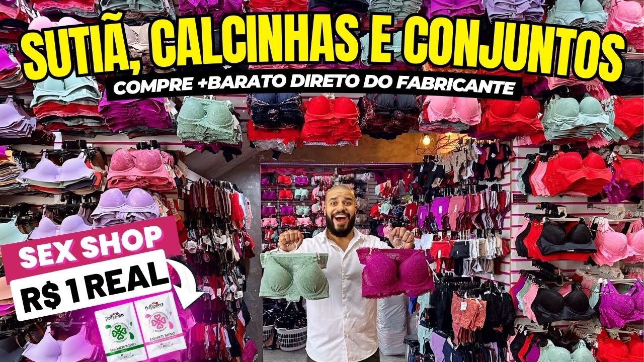 MODA ÍNTIMA BRÁS | NOVA FÁBRICA CALCINHAS e LINGERIE +BARATO MODA INTIMA SANTA CRUZ DO CAPIBARIBE