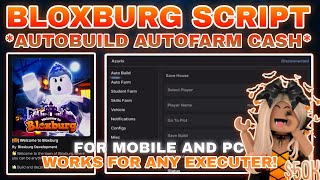 [🎃] Bloxburg Script Pastebin COPY HOUSE AUTOBUILD | AUTOFARM MONEY | SKILLS FARM | AUTO JOB PERFECT💸