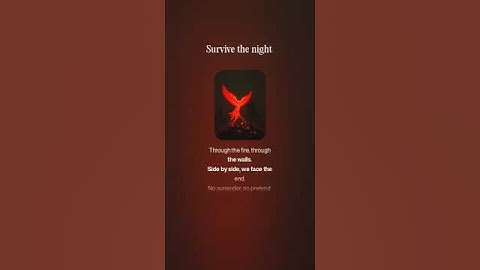 Thumbnail of Survive the night