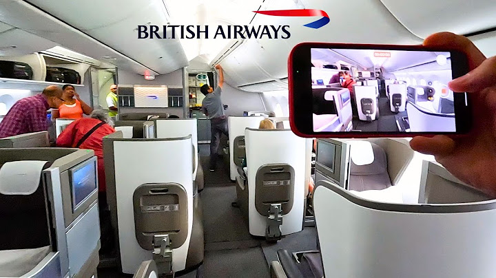 British Airways Club World (Business) | 787-8 Dreamliner | Hyderabad to London Heathrow |