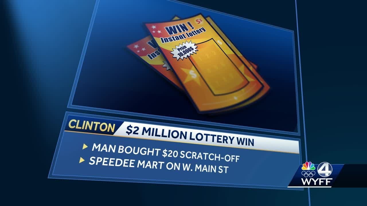 2 million lottery winner in South Carolina YouTube