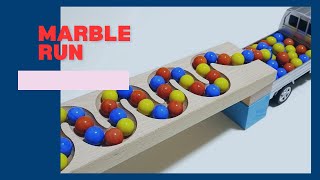 Marble Run Healing Sound ☆ Wooden Cuboro Standard MIX Course