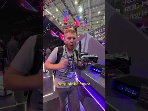 Ekranı Sökülüp Yer Değiştirilebilen OLED Ekranlı ASUS Güç Kaynağı - COMPUTEX 2024 #33