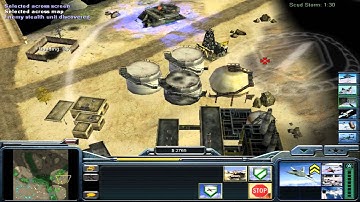 Generals Zero Hour Challenge Air v Toxin Mission 1 Command and Conquer