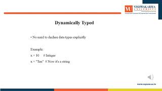 Features of Python