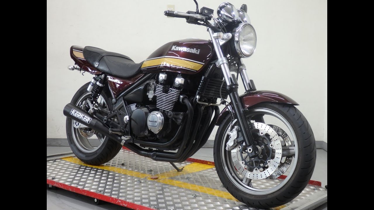 お可音 39577 KAWASAKI ゼファーX KERKER Exhaust Sound / Walk Around - YouTube