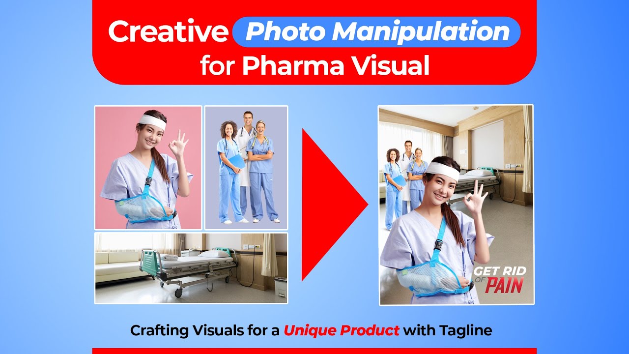 How to Create Creative Visual Manipulations for Pharma@designartYT ...