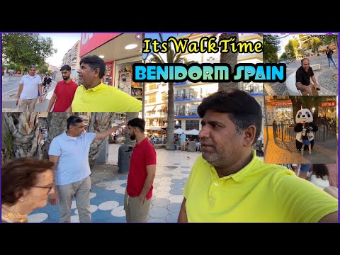 Benidorm Spain Walk Time With Pai Bashir Saab & Nika Veer Muzamal Ali || Quality Time 