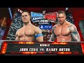 WWE SmackDown Vs Raw 2010 PS3 Randy Orton Vs John Cena Raw