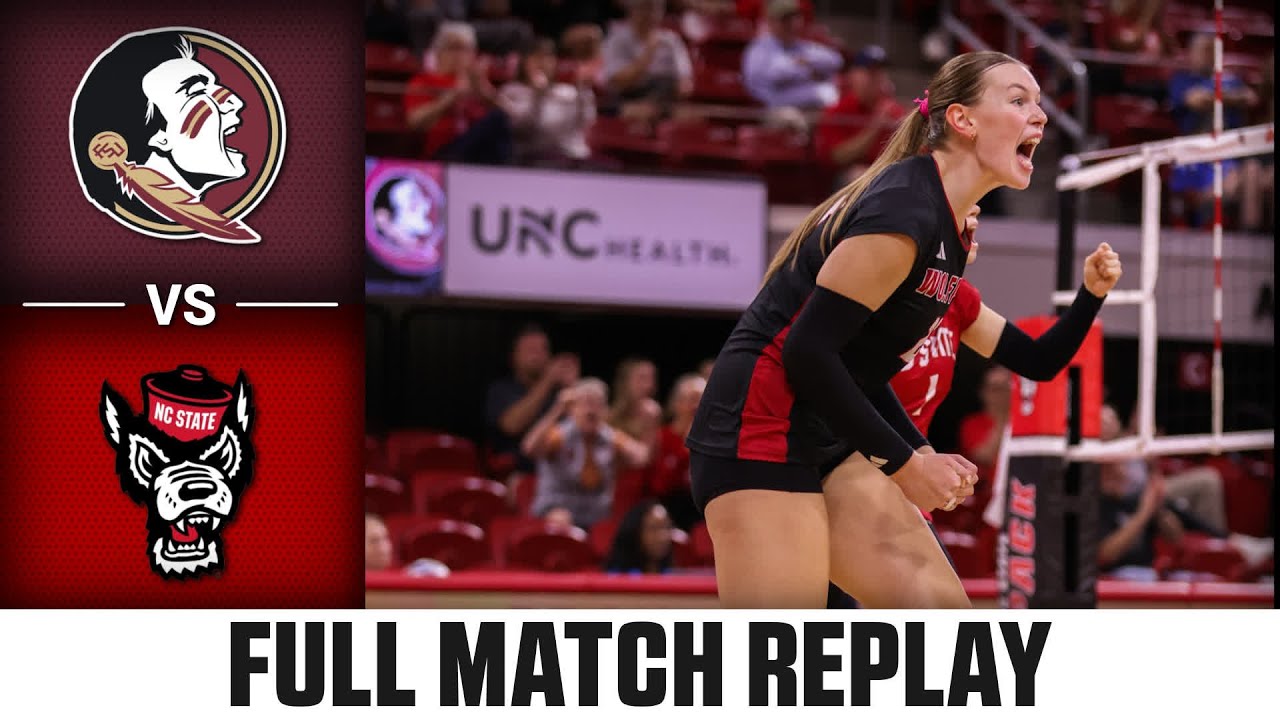 Florida State vs. NC State Full Match Replay | 2025 ACC Volleyball