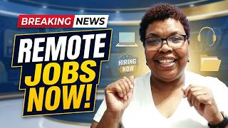 9 Immediate Hire Work From Home Jobs