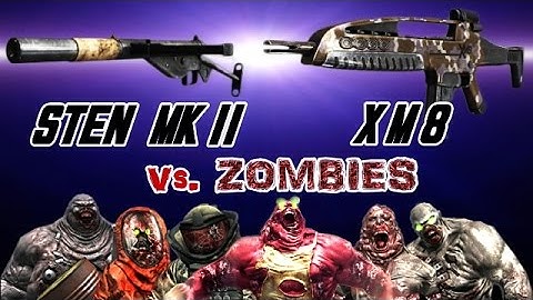 Dead Trigger 2 XM8 Sten Mk2 Silenced Mk10 vs. Zombies HD