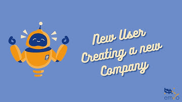 New User Creating a New Company