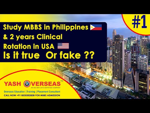 Study MBBS in Philippines & Clinical Rotations in USA reality