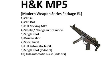 Royalty Free - H&K MP5 - Sound Effects - HQ