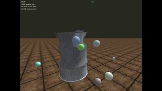 Destroy the Barrel Bullet Physics - Blitz3D screenshot 4