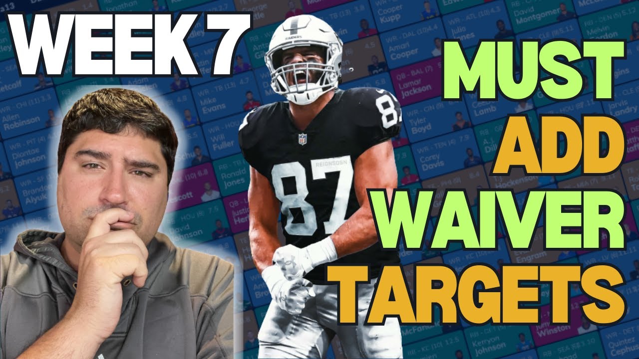 Week 7 Must Add Waiver Wire Players To Target 2023 Fantasy Football Week 7 must add waiver wire players to target 2023 fantasy football