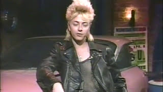 1986 Brian Setzer (post Stray Cats) Introduces Music Videos