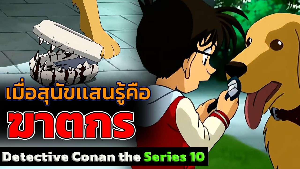 สรุปเนื้อเรื่อง! โคนันปี10 [ EP.472] ผลงานของยอดสุนัขคูร์『สปอยอนิเมะ』