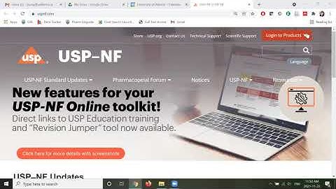 How to access USP-NF