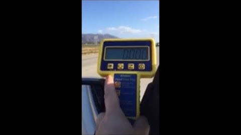 Video to show range of new Straightpoint wireless loadcell - 720 metres