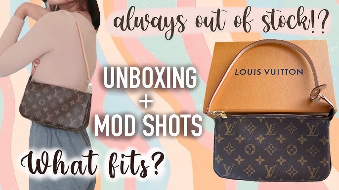 LOUIS VUITTON UNBOXING, LV Pochette Accessoires Monogram 2020