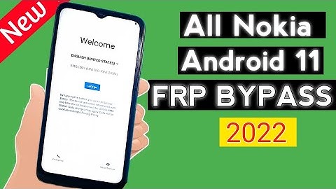 All Nokia Android 11 FRP Bypass / Bypass Google Account Lock 100% Without Pc 2022