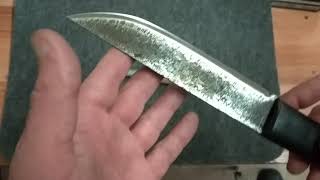 Нож из быстрореза и нож с карбида вальфрама