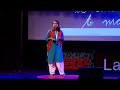 Using art to ignite ideas spur creativity and spread joy  divya ramachandran  tedxlavelleroad