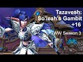 +16 Tazavesh: So'leah's Gambit +1 - TWW Season 3 - Prot Warrior PoV