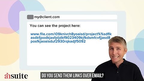 No More Links Over Email | Ahsuite