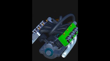 V6engine parts name V6 engine ke parts ka kya nam #shortvideo #shortsfeed #shorts #short #engine#3d