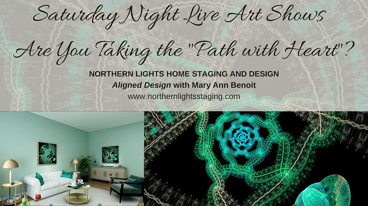 Saturday Night Live Art Shows- Path with Heart #3