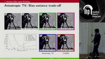 Covariant LEAst-square Re-fitting for Image Restoration - Papadakis - Workshop 1 - CEB T1 2019
