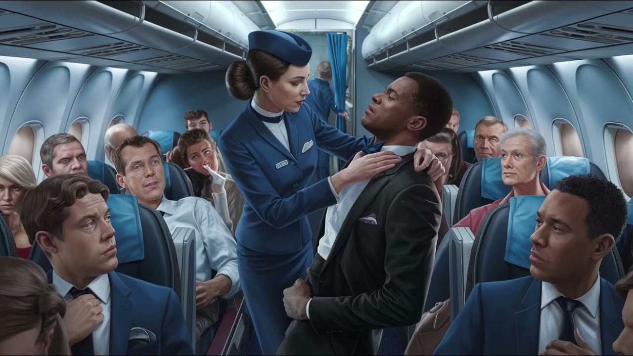 UNE HÔTESSE DE L'AIR RACISTE GIFLE UN NOIR SANS RAISON, CE QUI S'EST PASSÉ ENSUITE A CHOQUÉ LES USA