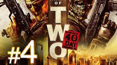 Army of Two: The 40th Day - Chapter 4 - Higher Ground gameplay walkthrough (PSP)