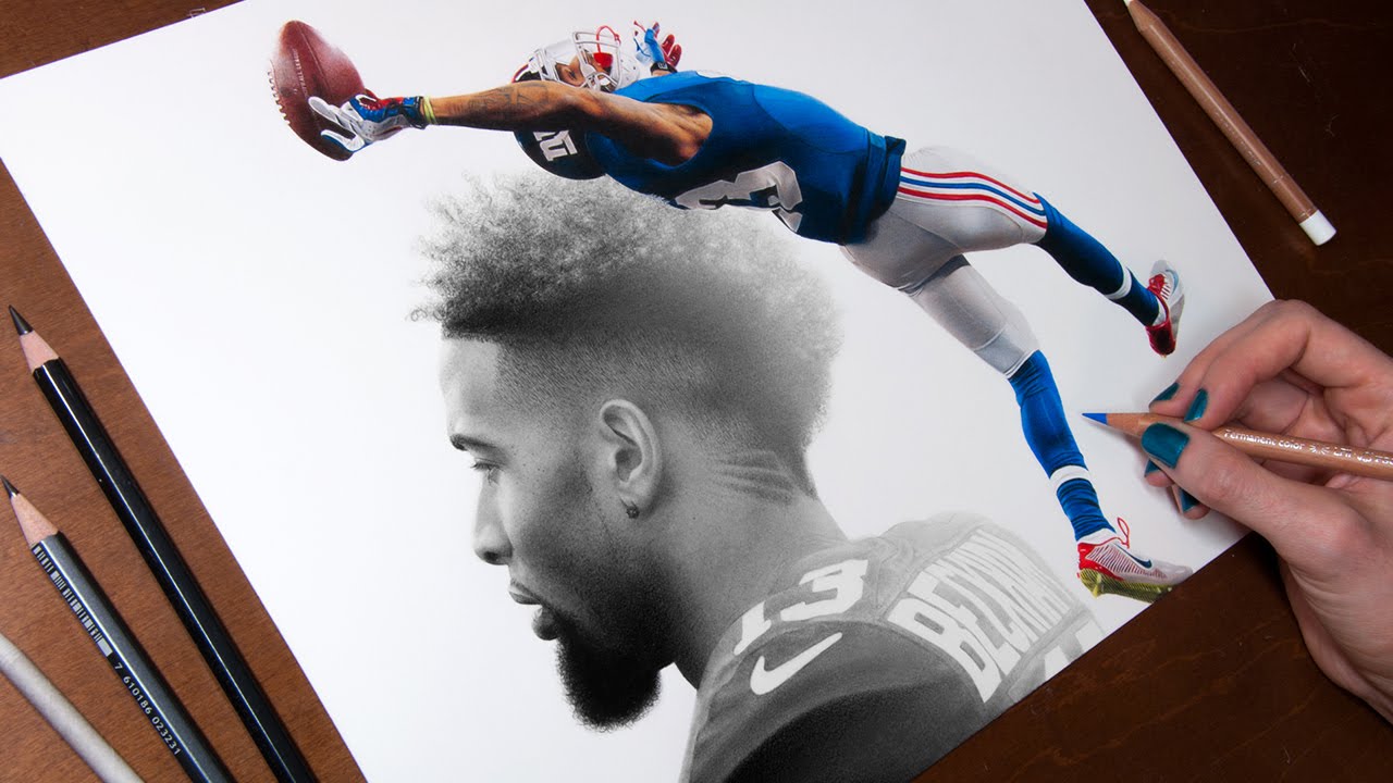 Featured image of post Drawing Odell Beckham Jr Odell beckham jr s hair refers to a series of comparison images featuring the hair of professional american football player odell beckham jr especially those created during the first game of the 2015 football season