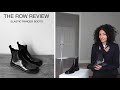 REVIEW - The Row Elastic Patent Ranger boots.  Fit/sizing, price, how to style.