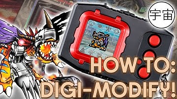 DigiModify: How I Make a CUSTOM Color - Digimon Color Modding