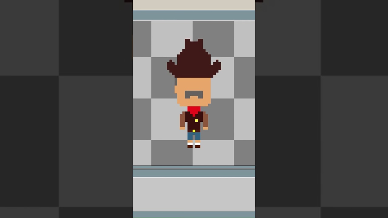 Old time sheriff in the east, futuristic cowpoke in the west! 