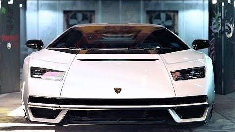 NFS Unbound - Lamborghini Countach LPI 800 4 2021 | Engine And Customization Showcase