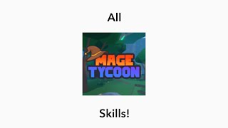 All Skills Showcase | Mage Tycoon