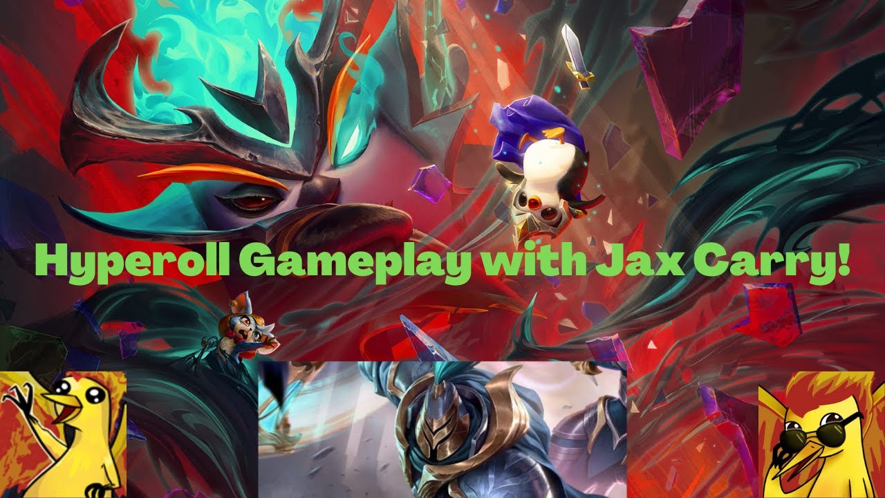 TFT set 5 Hyperoll Gameplay! Jax carry Ironclad Mystic is insane!