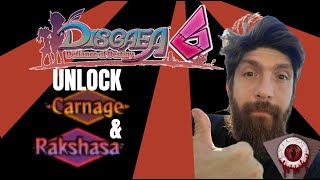 Disgaea 6  - Unlock and Beat Carnage/Rakshasa - Step 2 to max stats