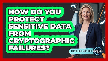 How Do You Protect Sensitive Data From Cryptographic Failures?